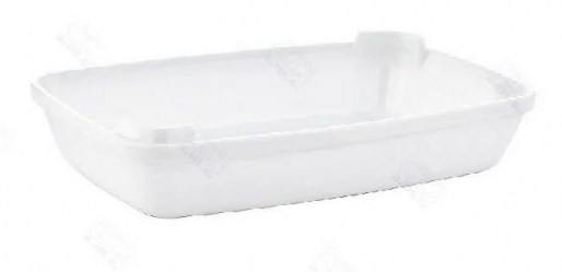 FUENTE RECTANGULAR 19 Cm. POLICARBONATO 400 CC.